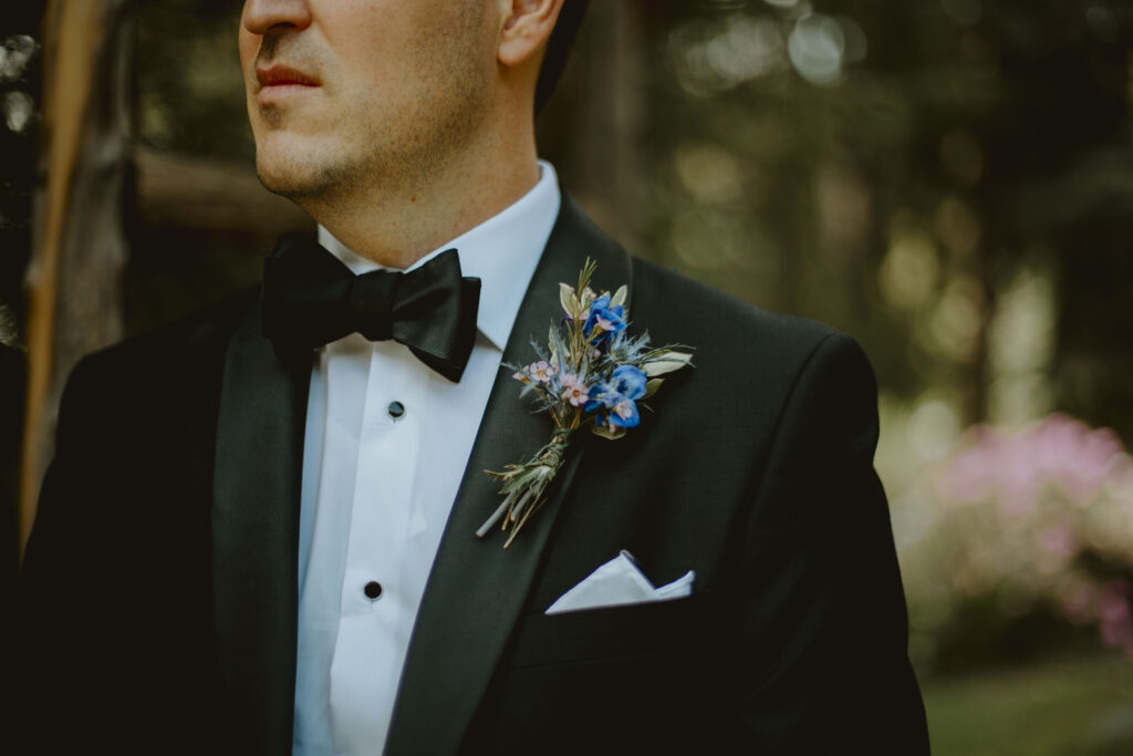 Wildflower boutonniere 